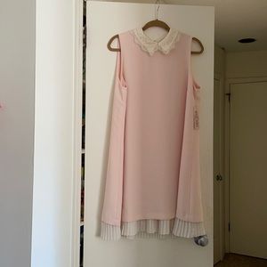 Nanette Lepore *Spring Bloom* Dress Ballet Slipper pink Credence creamSize 14.